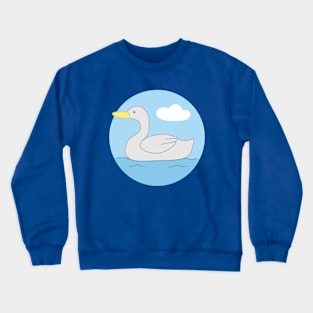 Peaceful Duck Crewneck Sweatshirt